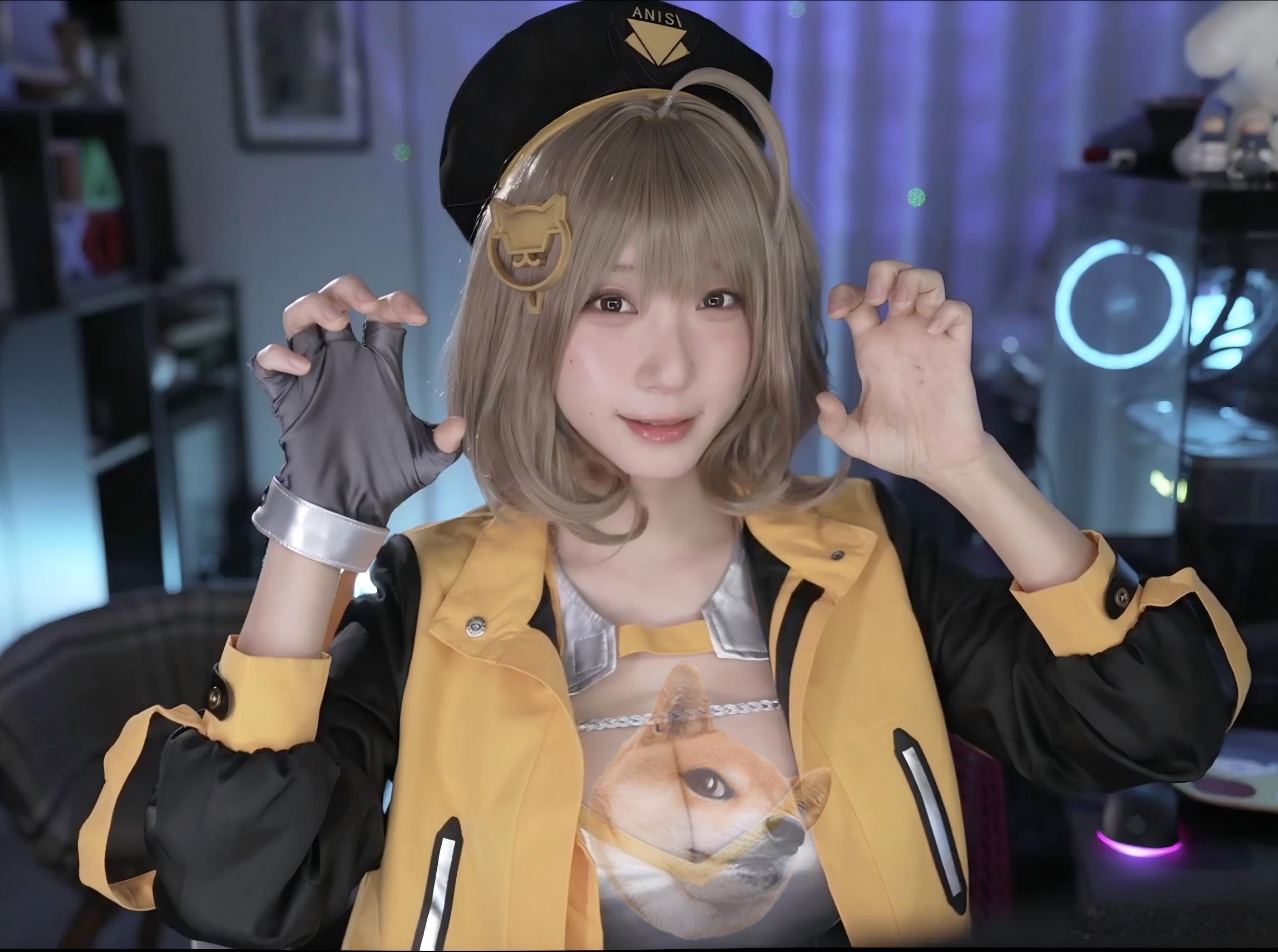 啾一个 伊织萌 cosplay 日常分享 nikke:胜利女神