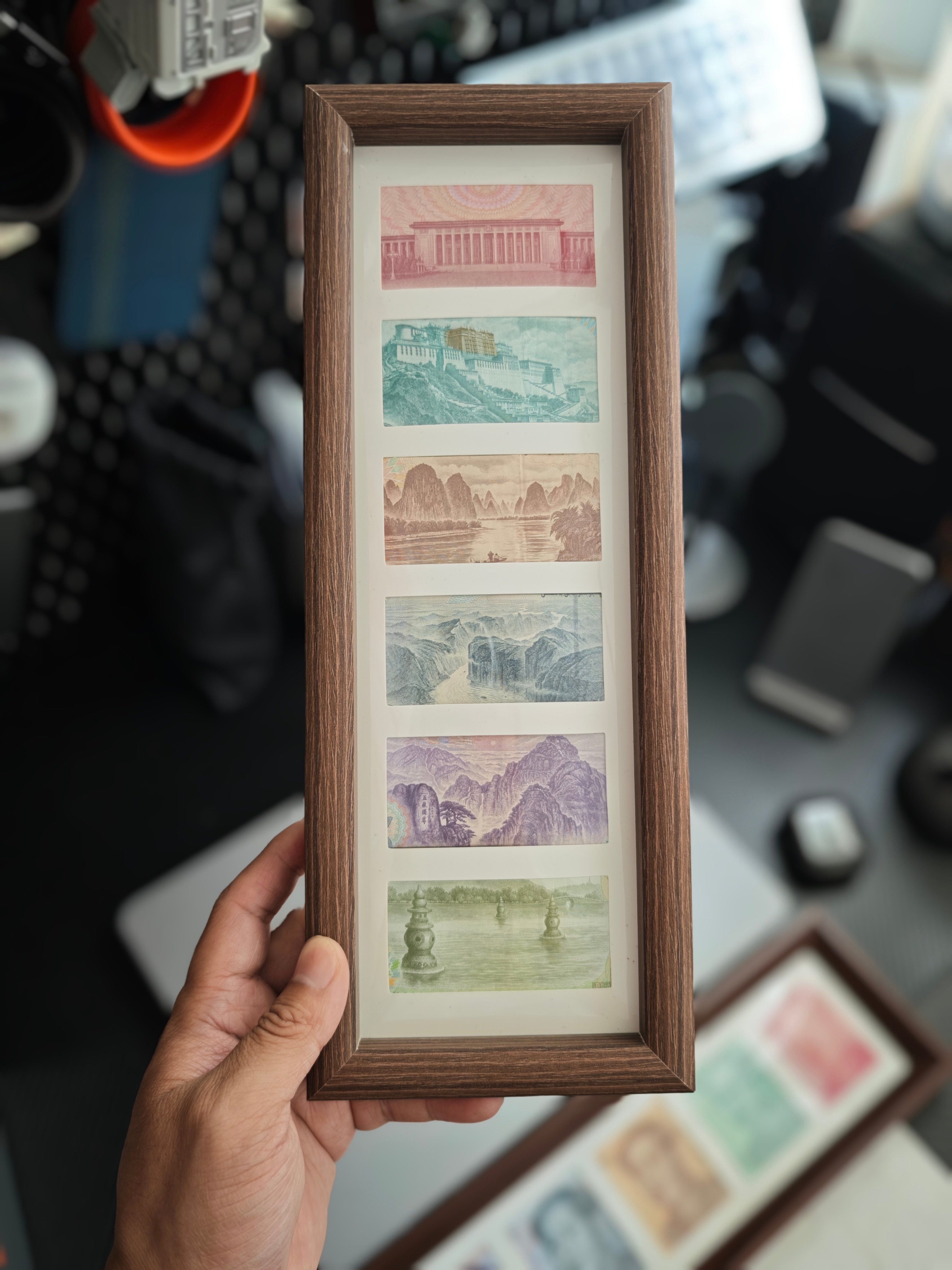 新整了两幅画 主题分别是中国山水画➕干啥都行带劲不[笑而不语] ​​​