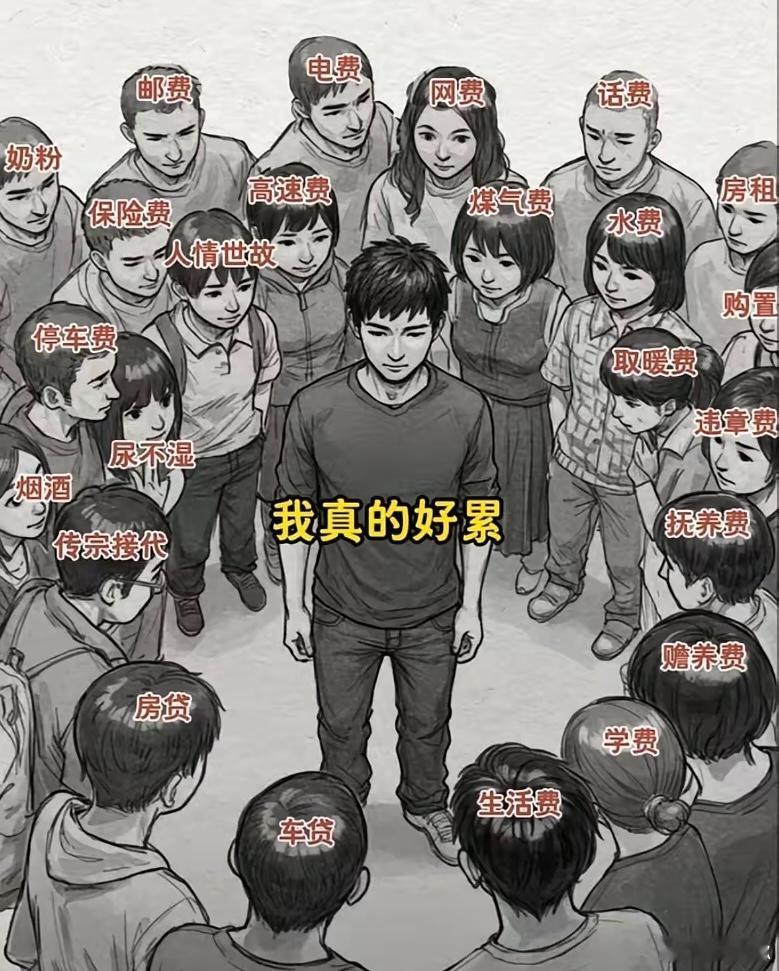 难怪年轻人每天都活得这么累，原来一睁眼这么多账单盯着。 ​​​