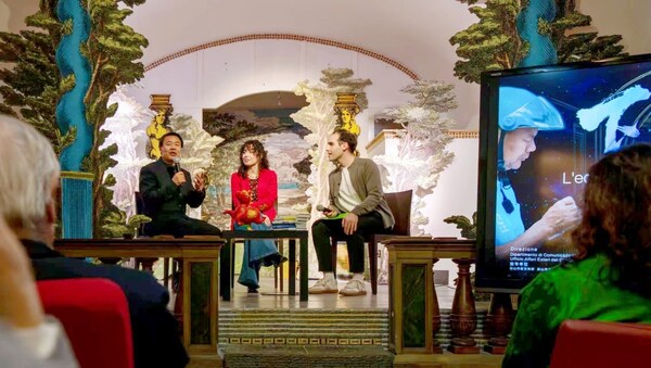 《"下午三点"——一首"外卖诗歌"的世界回响》分享会在意大利作家协会小剧场举行