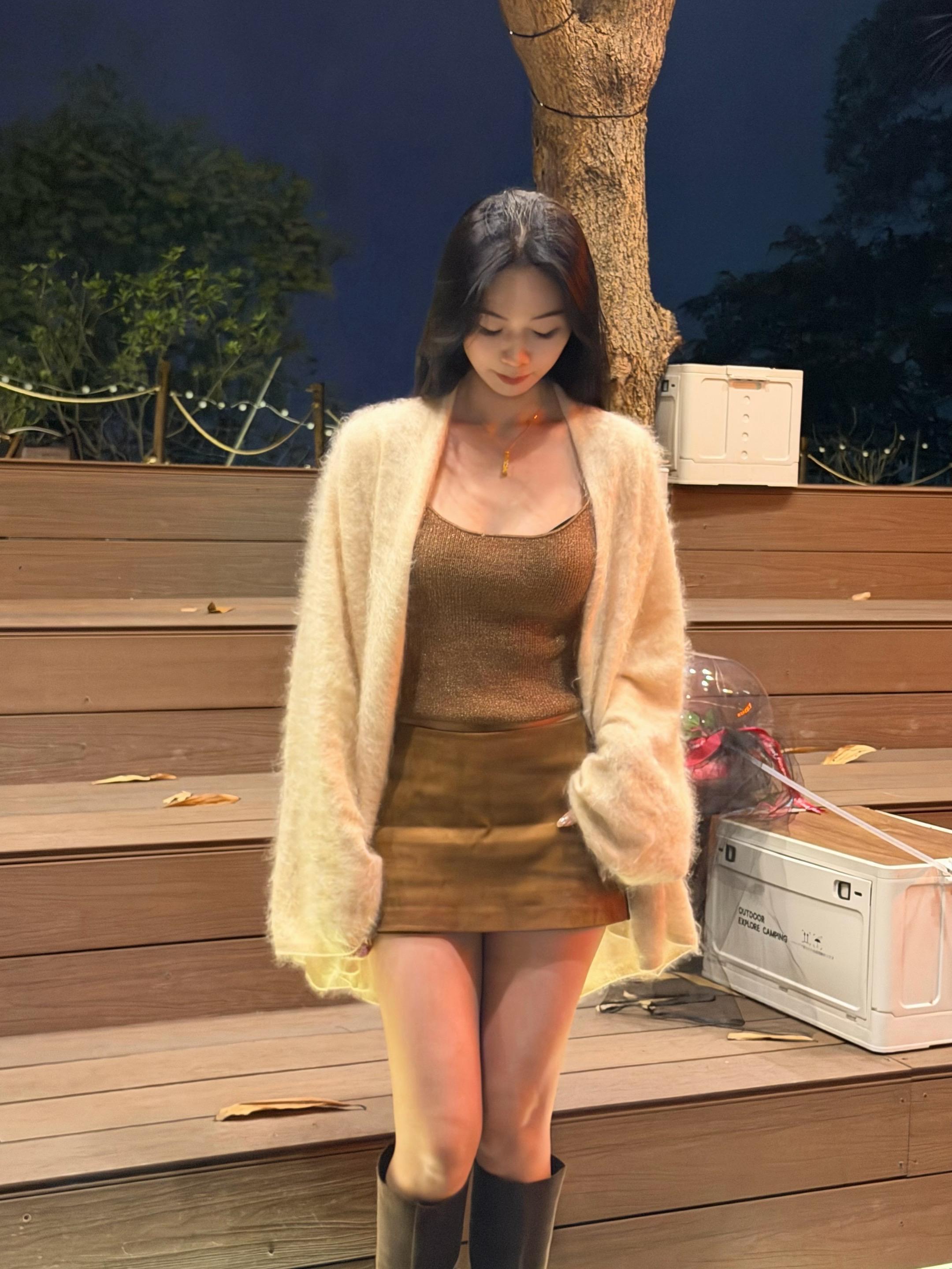 ootd穿搭 第三视角ootd 原相机走拍 打卡一个新look