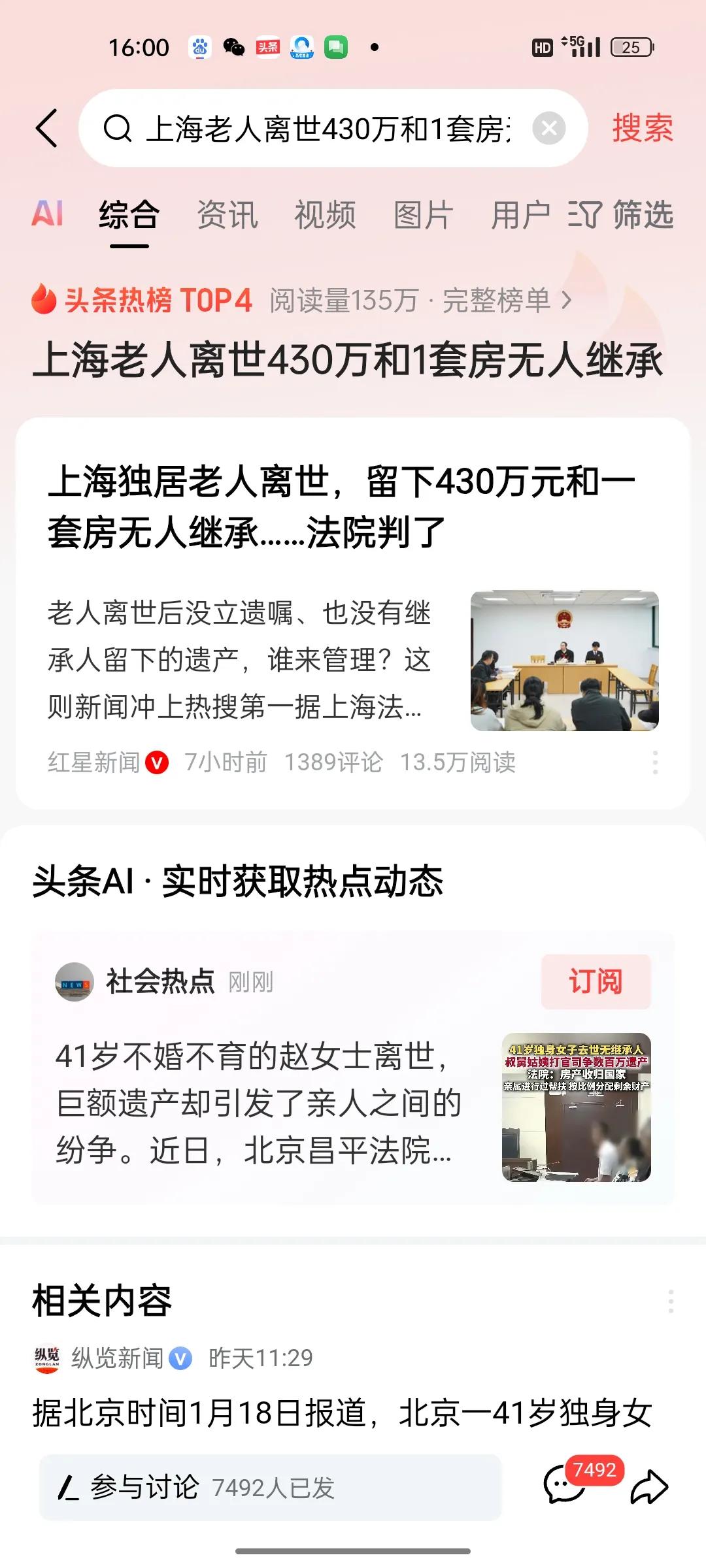 不得不得引起我们的重视了！独居死亡，没立遗嘱，财产归谁管理的问题冲上热搜！网友气