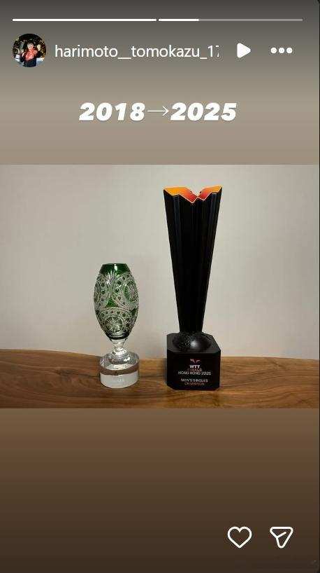 张本智和 260101 张本智和ins快拍“2018-2025”cr：harim