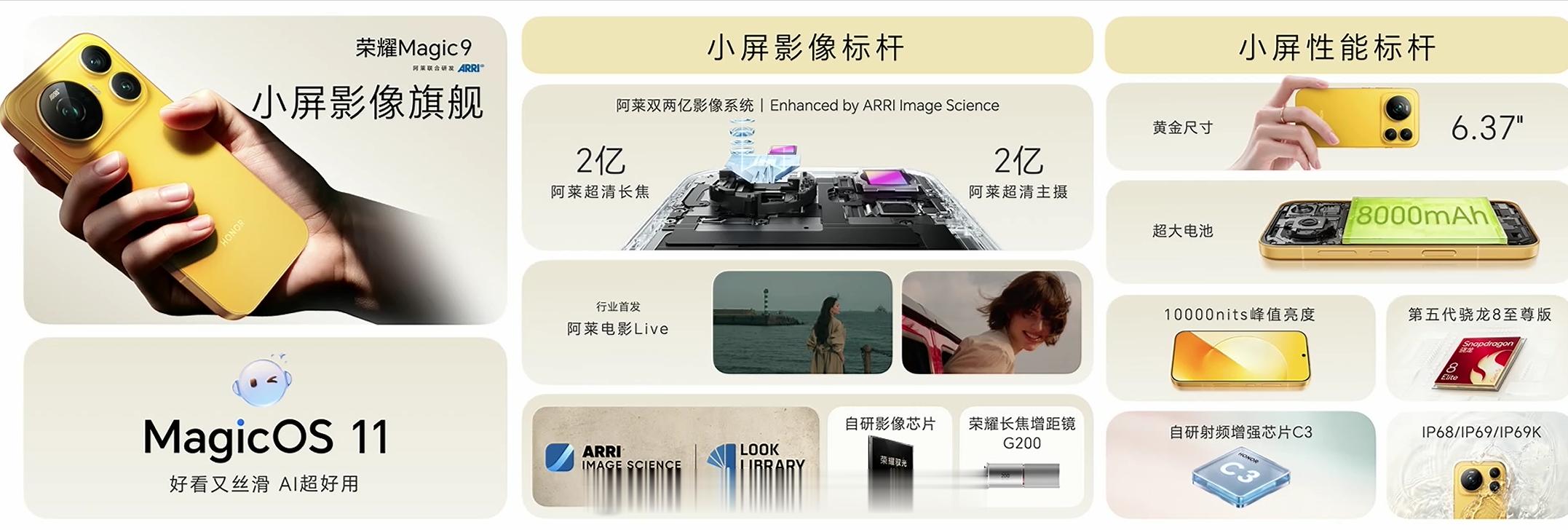 荣耀 Magic9 正式发布：12+256GB 售价 4999 元、12+512