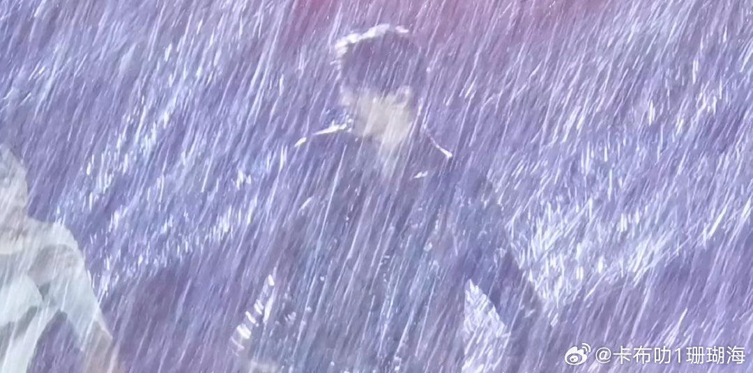 昨晚张北音乐节的雨多大，雨点拍在背上都疼，你能看出他是蒲熠星吗？最卖力的歌手。今