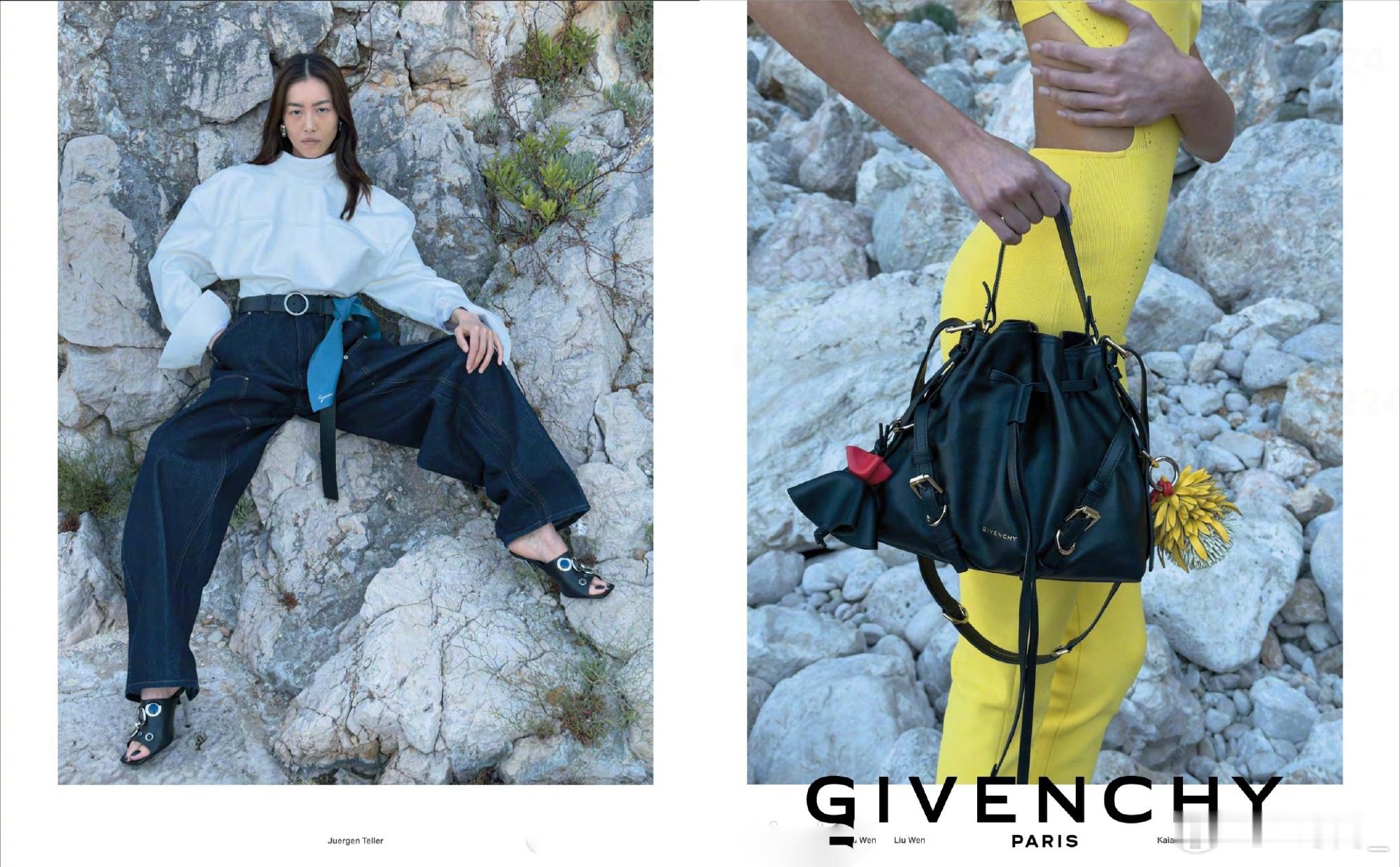 出镜GIVENCHY 2026秋冬系列全球广告，这也是Sarah Burton入