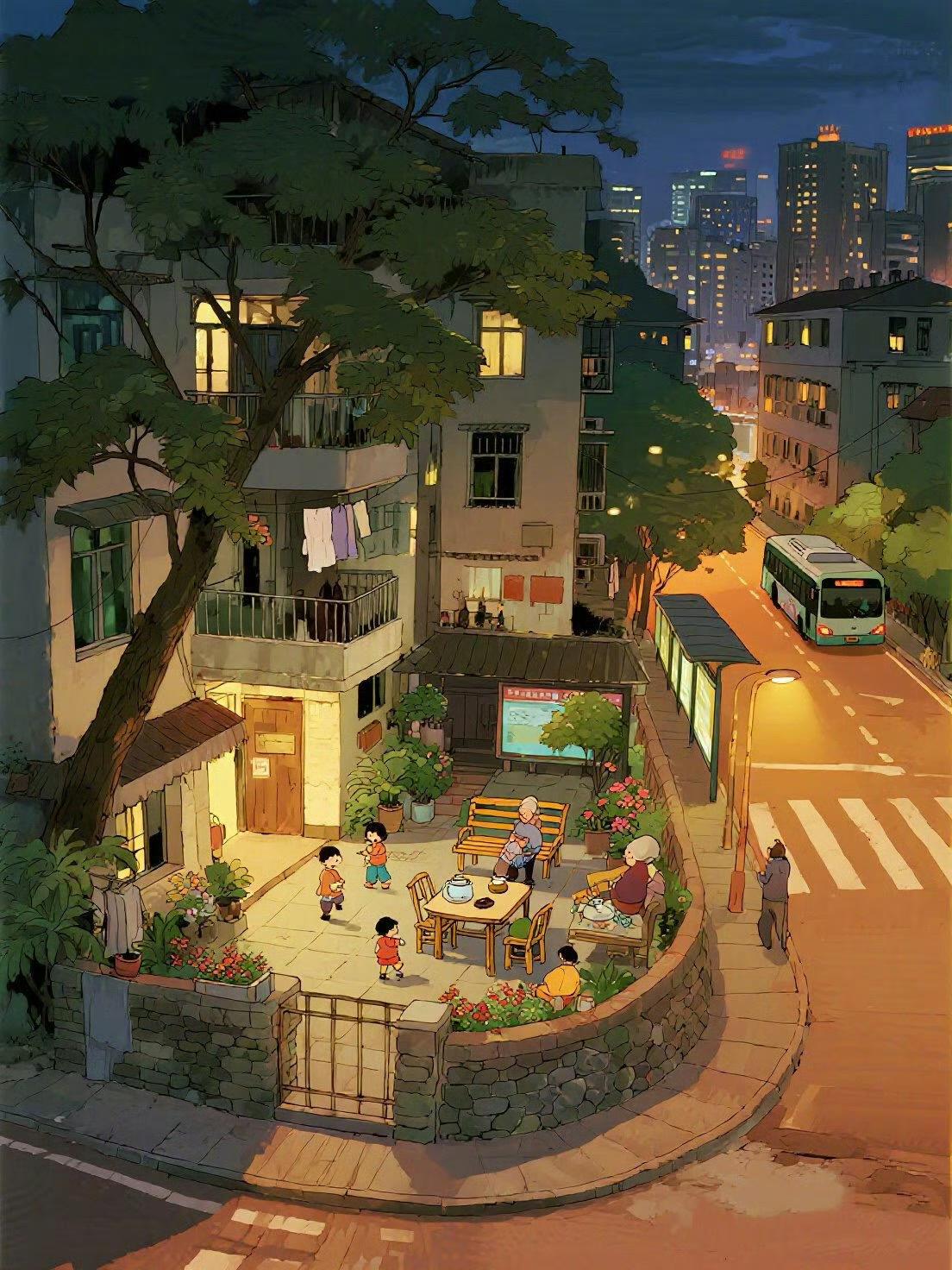 “回忆这东西，都在悠长的烟火气里，市井长巷中。”