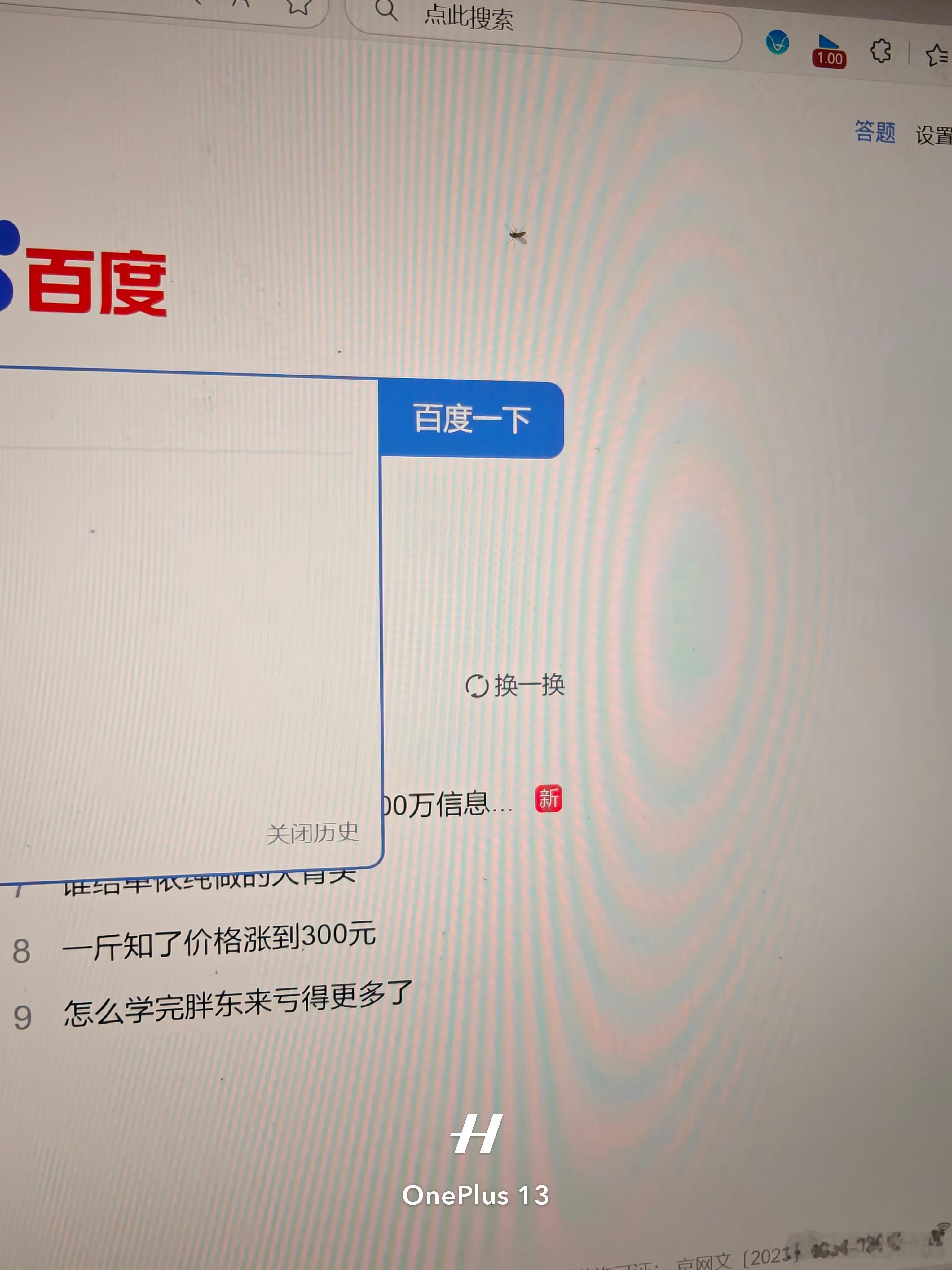 大晚上，我的电脑屏幕成为了蚊子的“坟地” ​​​