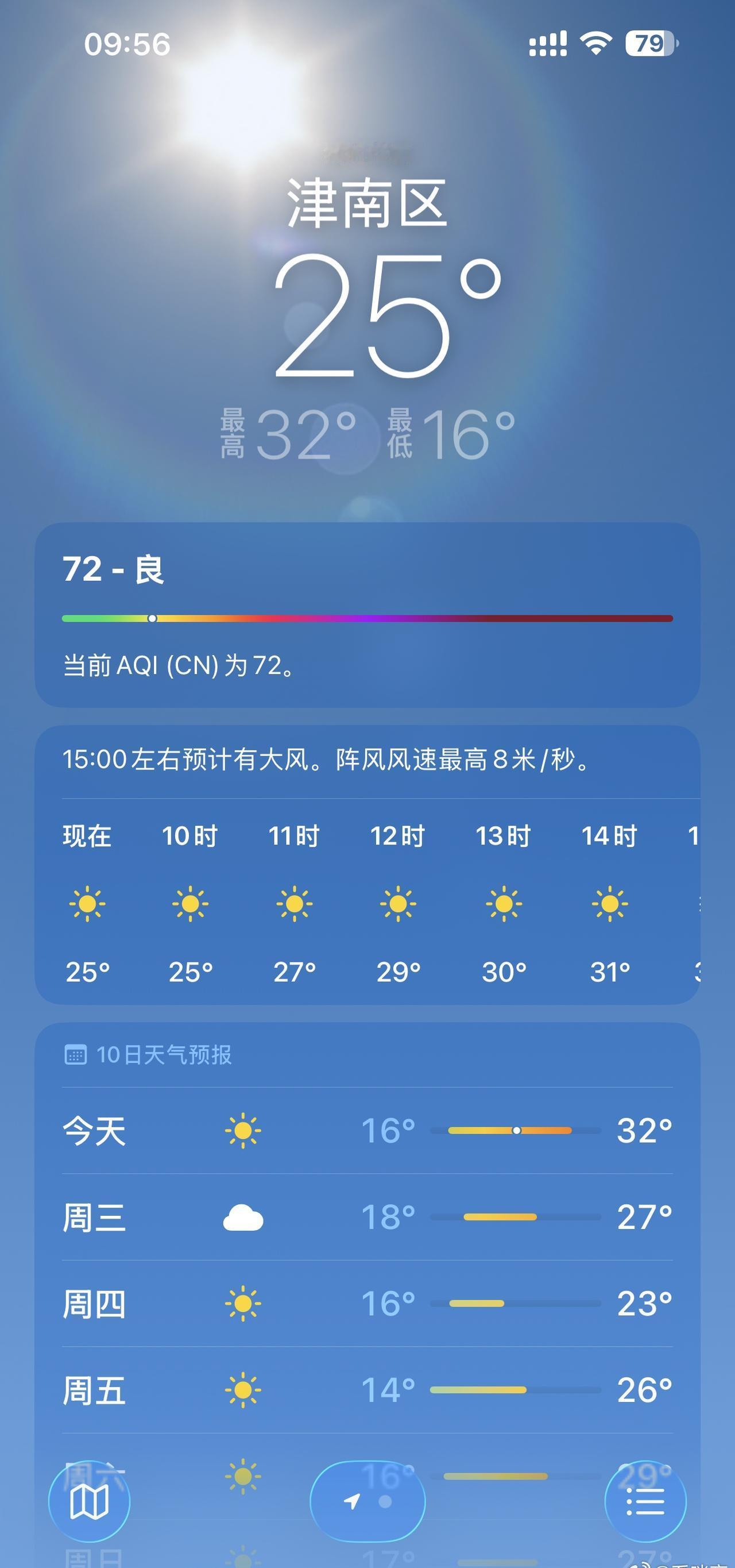 今天32度，我说咋这么热呢[吃瓜群众] ​​​