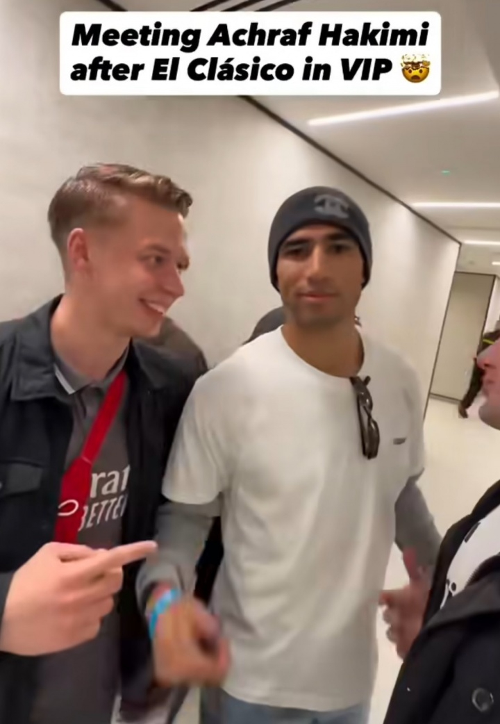 请假看国家德比🤩阿什拉夫跟巴黎请了4天假 看母队和好基友比赛10月27日讯 西