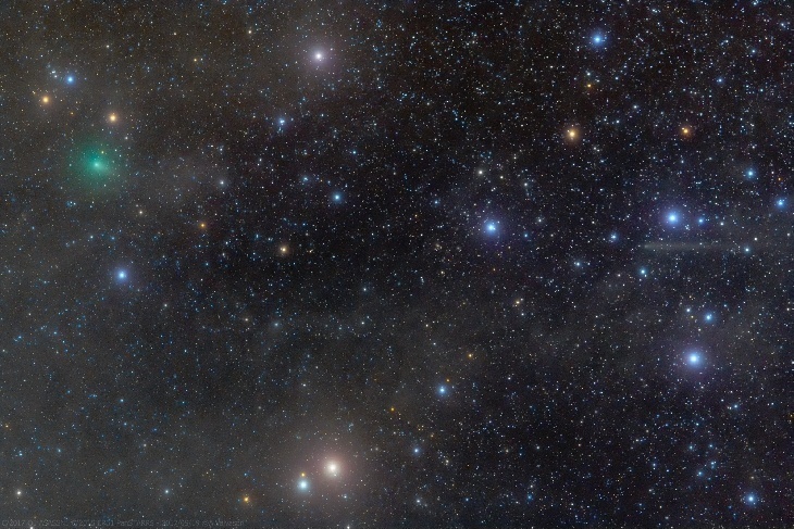 #每天一天文图# C/2017 O1 ASASSN1 和 C/2015 ER61