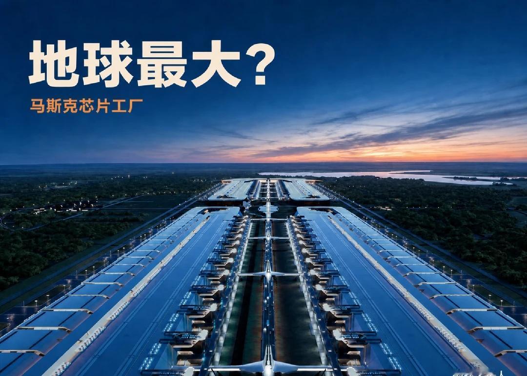 1 亿平方英尺有多大？看完马斯克的工厂蓝图
马斯克最新展示的 Terafab，与