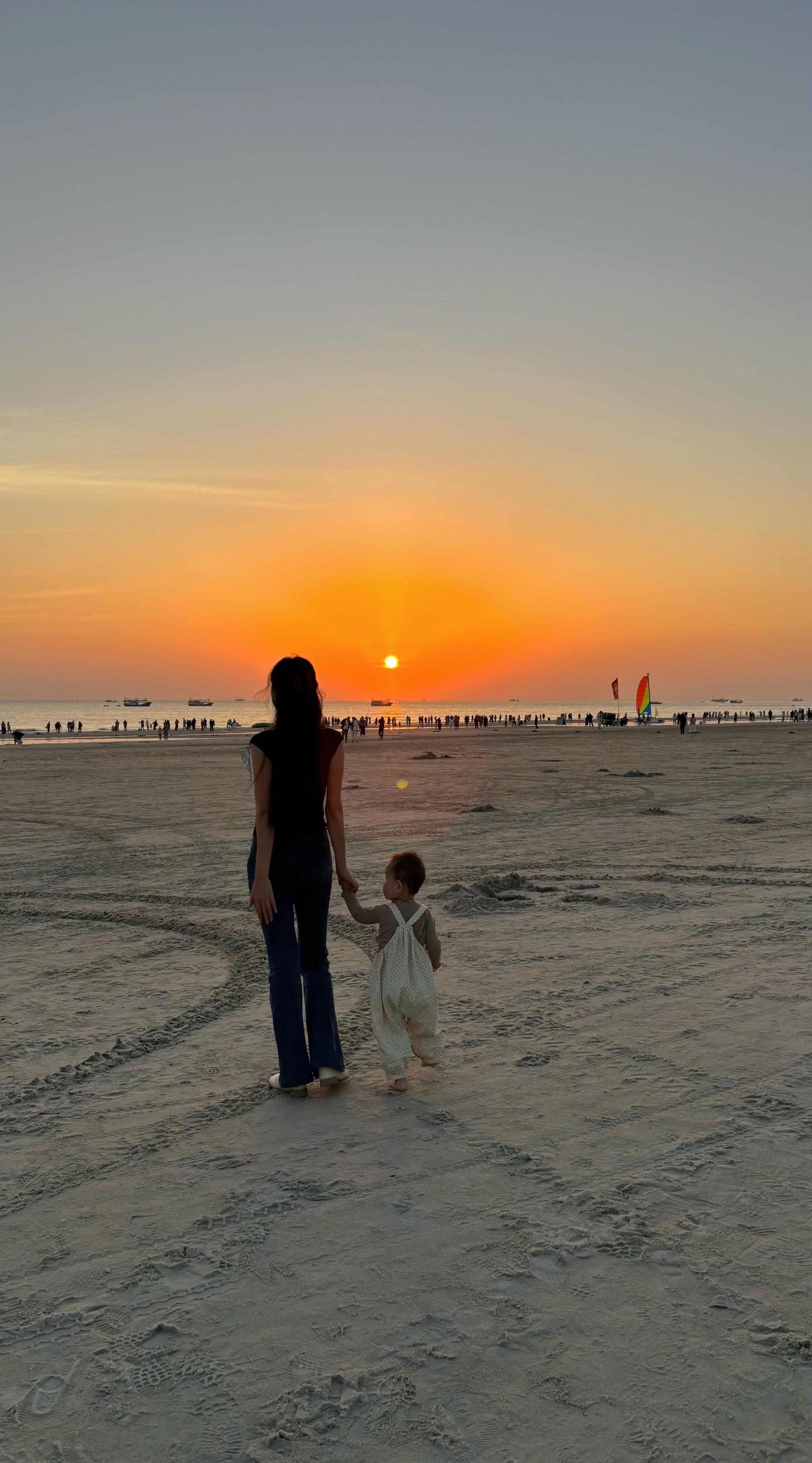 大自然浪漫至极，日落归于山海，我该归于哪？