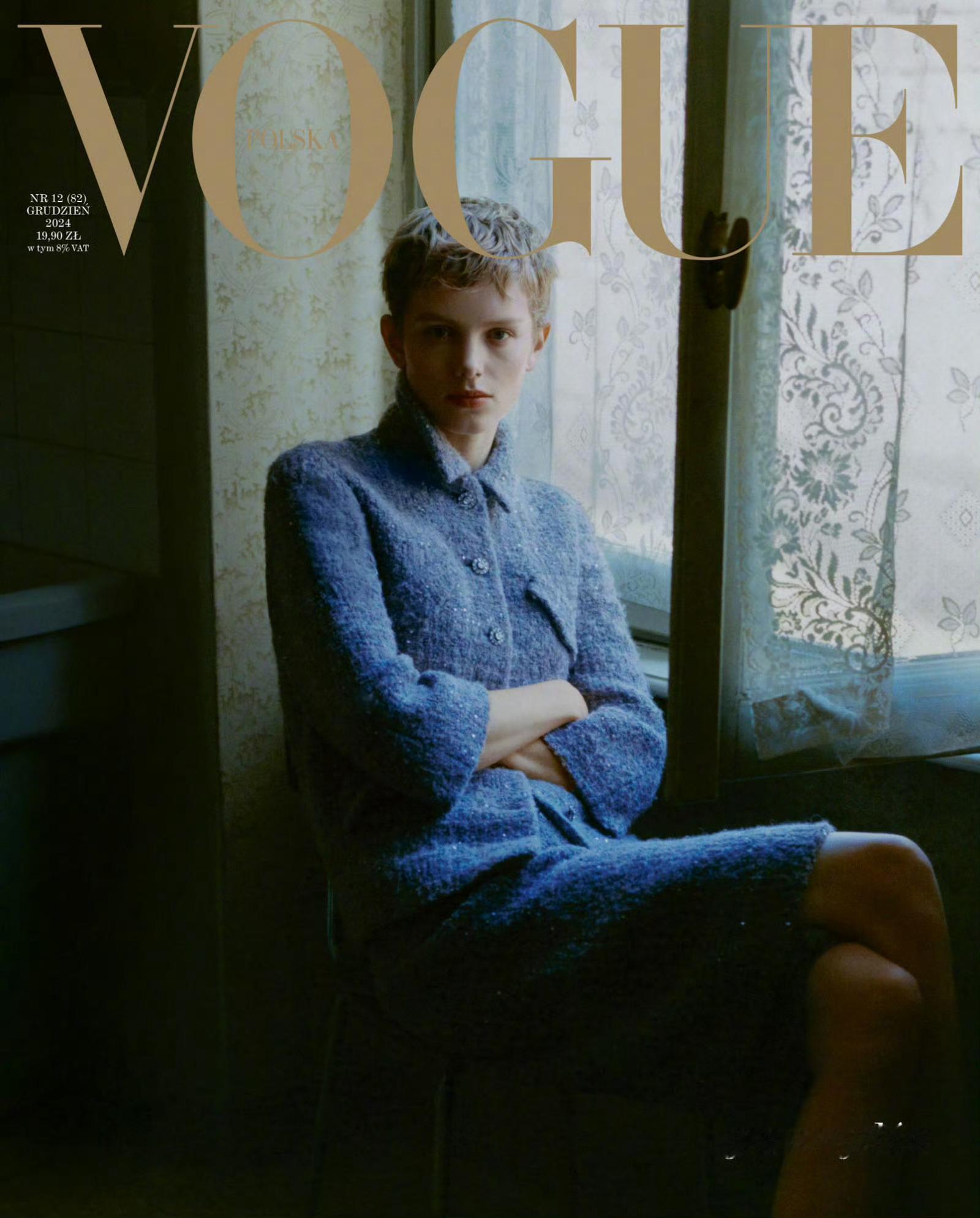 模特Annabel Van Tilborg登上《VOGUE》波兰版2024  年