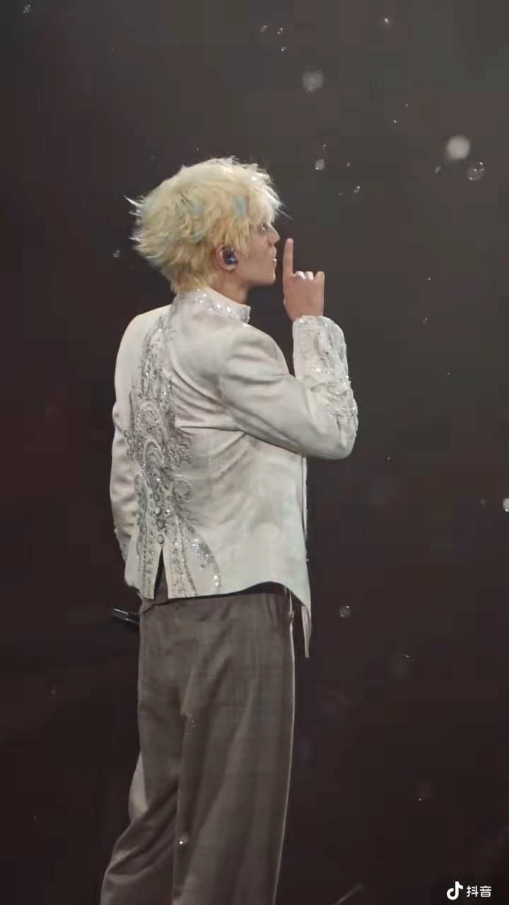 我要收集所有视角的“🤫”！均©️logo王俊凯当潮汐漫溢巡回演唱会