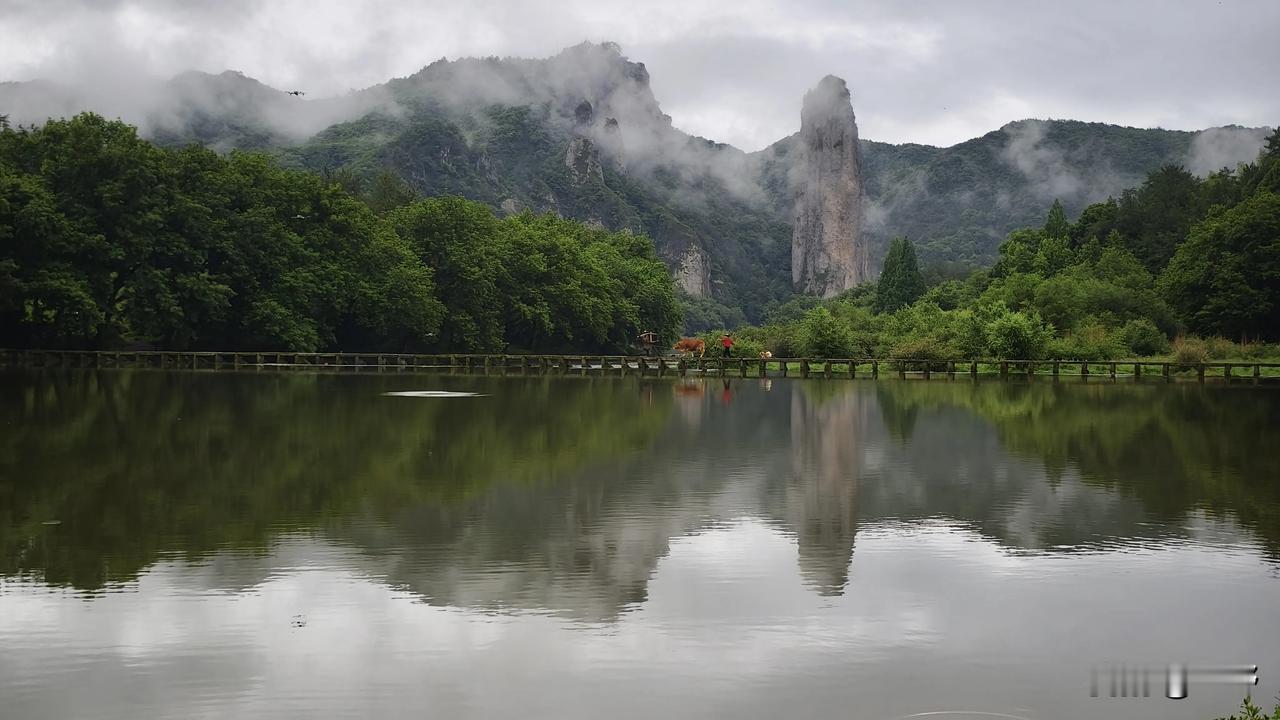 分享你旅行中拍下的最美风景照缙云仙都朱谭山