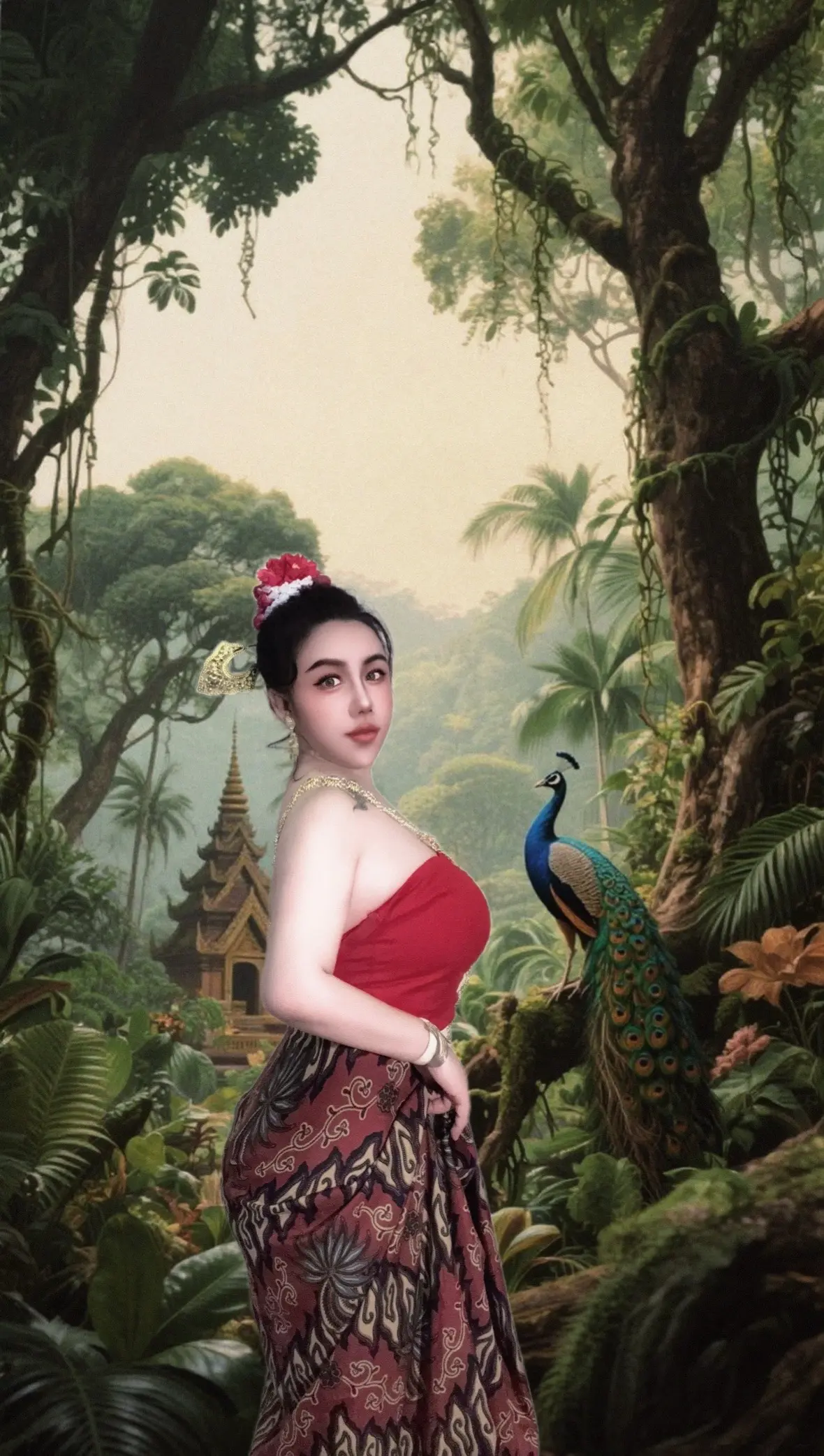穿着自己做的衣服祝大家傣历1388泼水节快乐/所愿皆成～