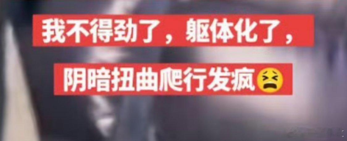 躯体化是什么时候变成一个梗的我恨！恨！恨！ 