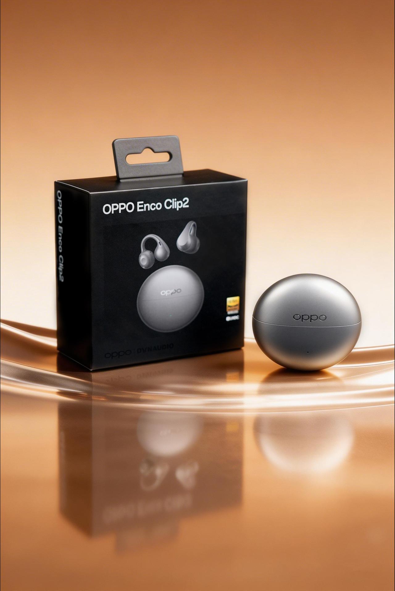 OPPO Enco Clip2 戴起来轻若无物，还有丹拿调音，爱了爱了。