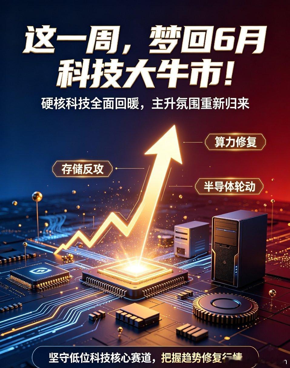 存储反攻了这一周，梦回6月科技大牛市！本周A股最大的感受：久违的科技主升氛围全面