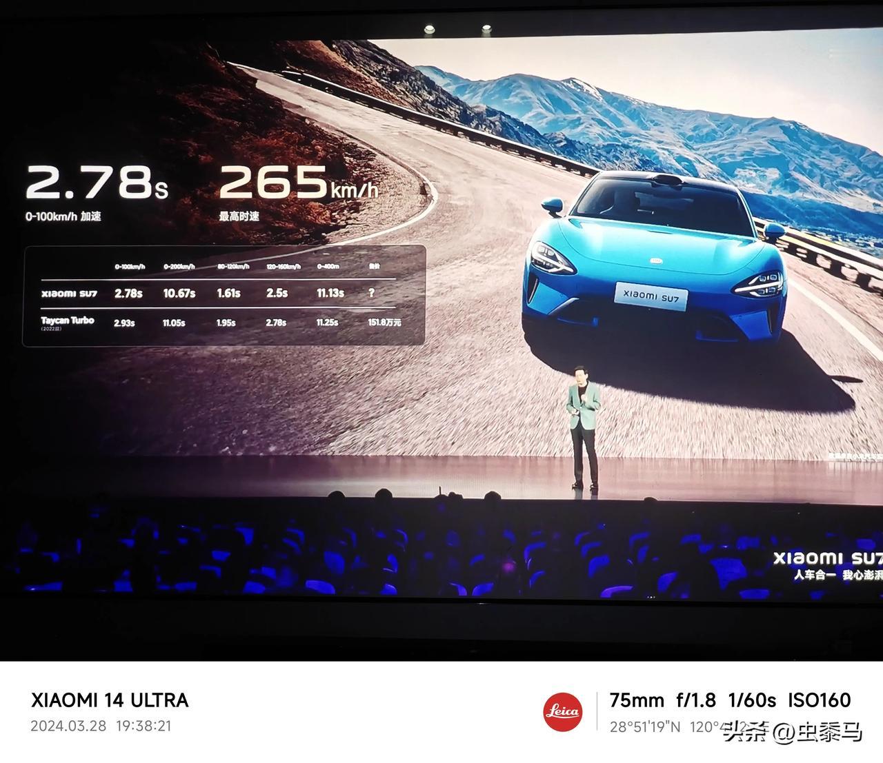 每一段加速都死磕Taycan Turbo

那么一个卖151.8万，小米SU7这