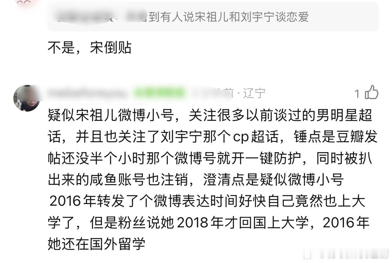 网友为什么说宋祖儿和刘宇宁啊