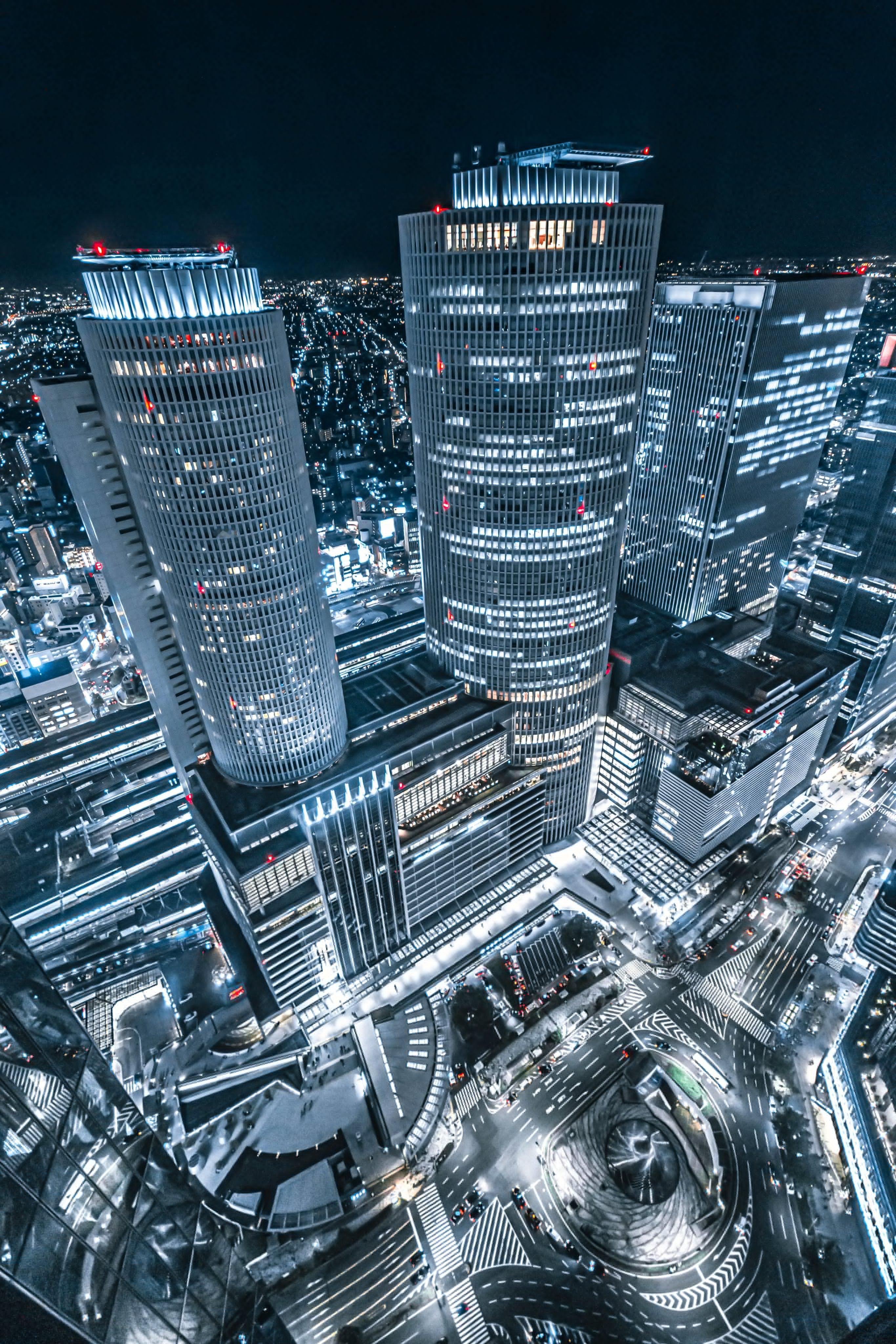 名古屋站的夜景 ​​​