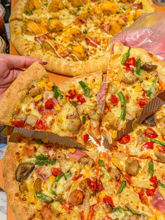🔥爆全球的达美乐🍕它来了！！！好吃哭😭