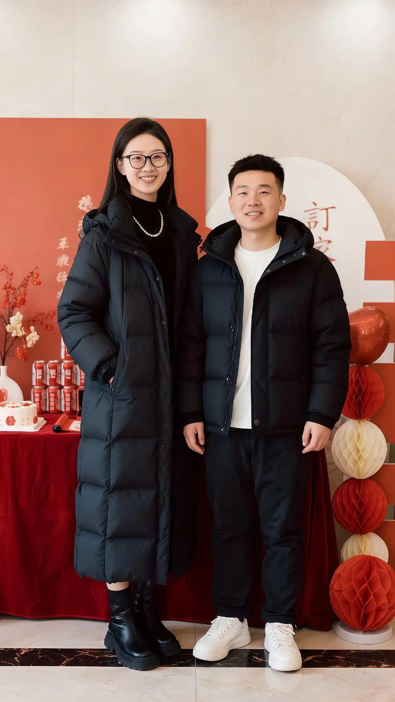 闺女今天订婚了，女儿是医学5+3研究生，女婿是国科大研究生，没有要彩礼和五金，两