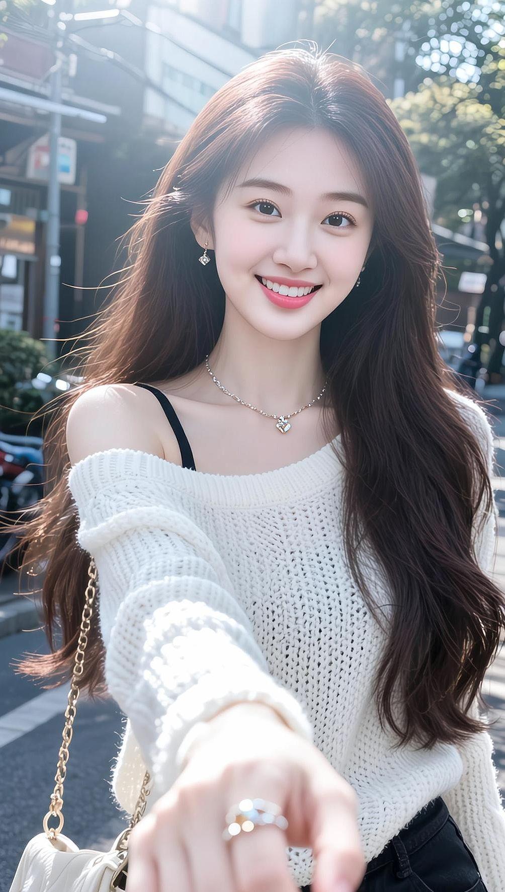 AI清纯氛围感自拍 抖音ai创作