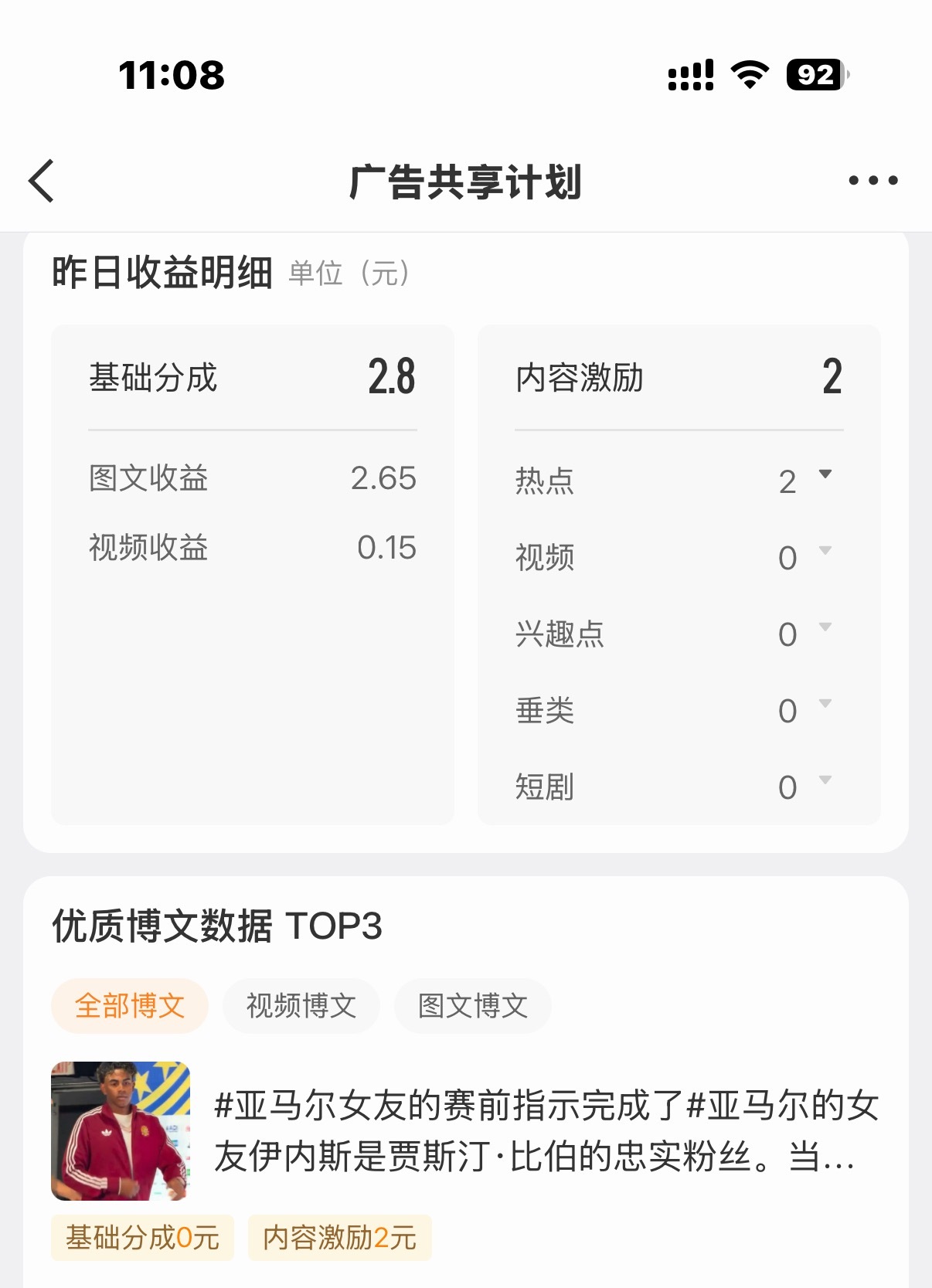 我可能完不成置顶的任务了现在热点怎么就2块钱了