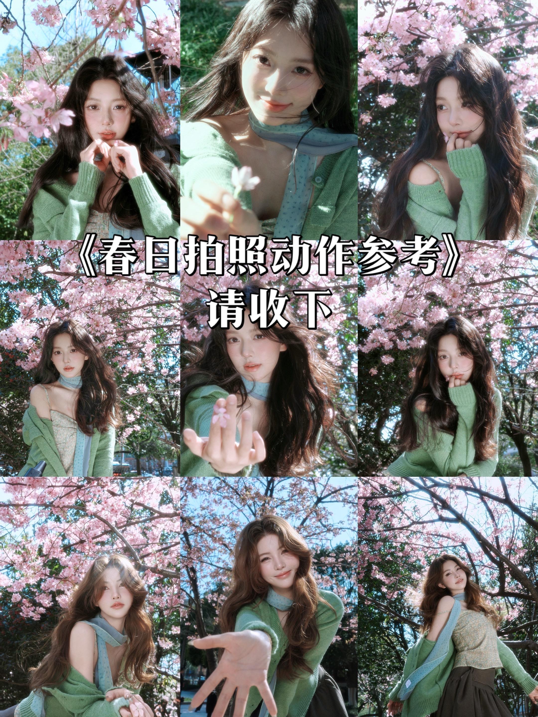 樱花拍照小技巧 适合所有公主👸。i人也可放心食用～