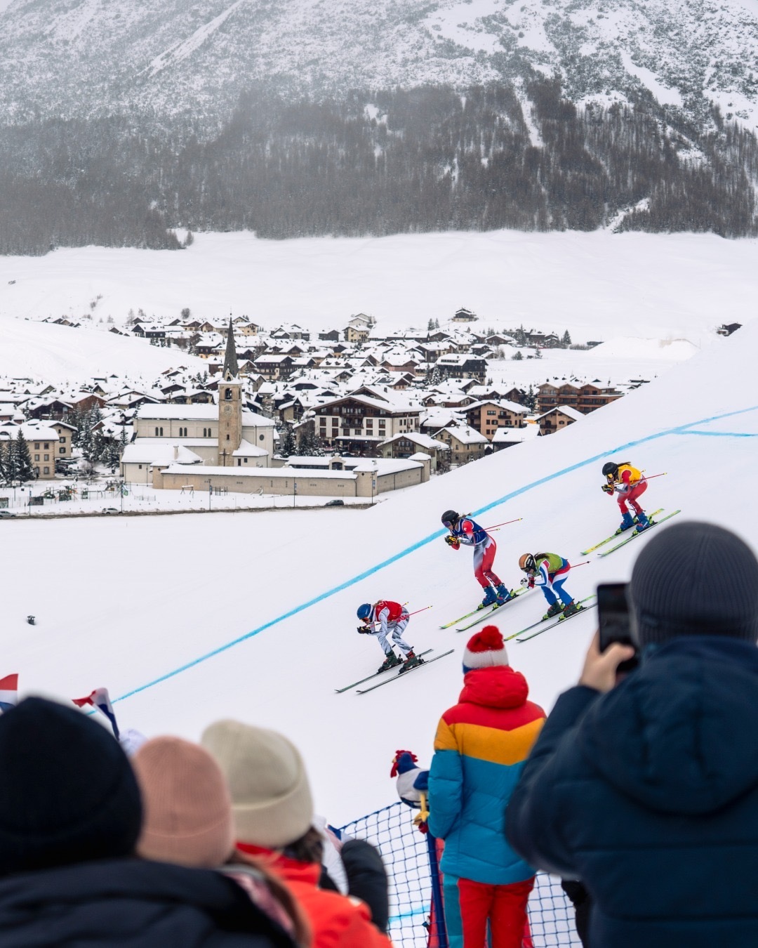 冬奥会 利维尼奥官方账号发布：一周后，有些情感永远不会褪色！此刻皆不凡