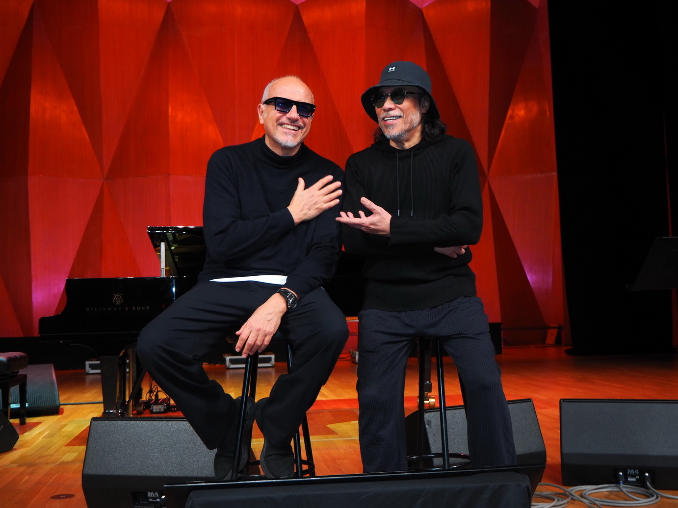 夏韶声与有「钢琴诗人」之称的意大利著名钢琴家Danilo Rea，将于今（6日）