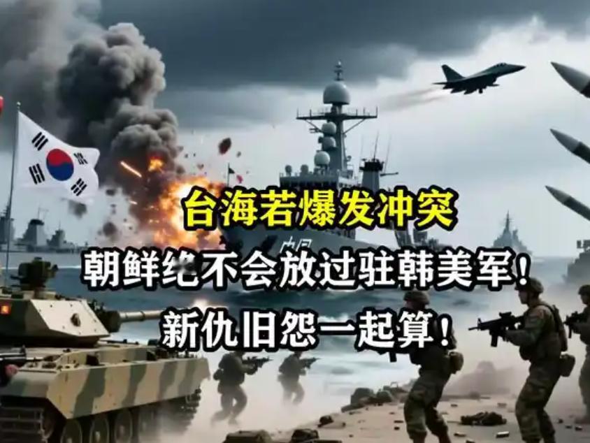 美媒：一旦台海战争爆发，朝鲜决不放过驻韩美军，新账旧账一起算！

美媒早就在 2