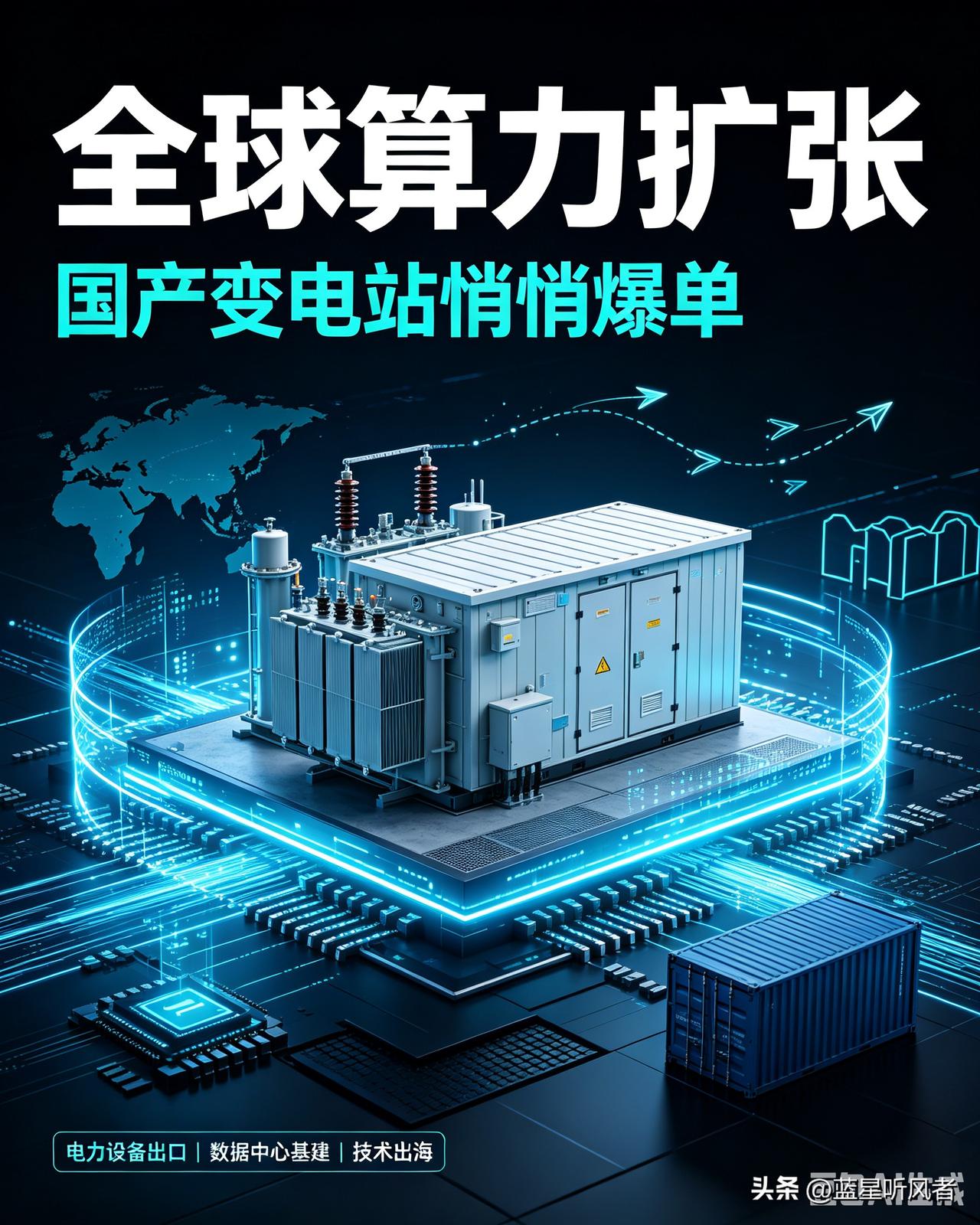 悄悄爆火！国产预制变电站，正在席卷全球算力基建市场
 
@
 
今天聊一个很多人