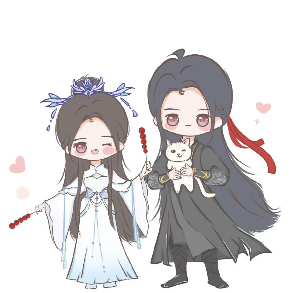 诛仙动画[超话]诛仙动画二创征集丨金秋产粮节 可可爱爱的Q版鬼厉凡雪❄️诛仙丨张