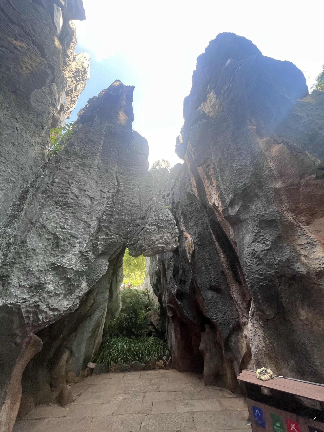 今日打卡圣地：云南昆明石林
    以前总觉得石林没啥好玩的，来了才发现是“真香