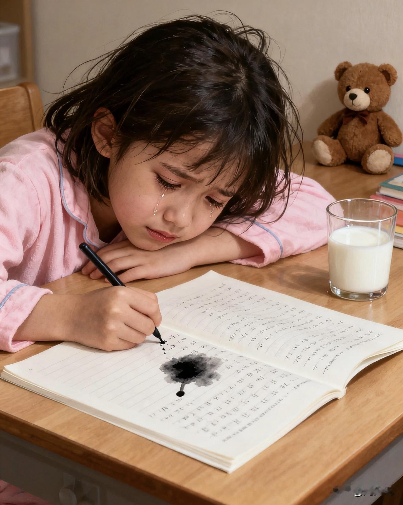 “这教育真是逼孩子往绝路赶啊！”一位妈妈爆料，一年级的女儿天天被自己打，原因是放