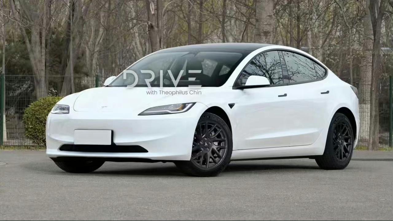 据说这就是卖20W左右的新款特斯拉Model 3，这车灯怎么感觉都没以前那么和谐