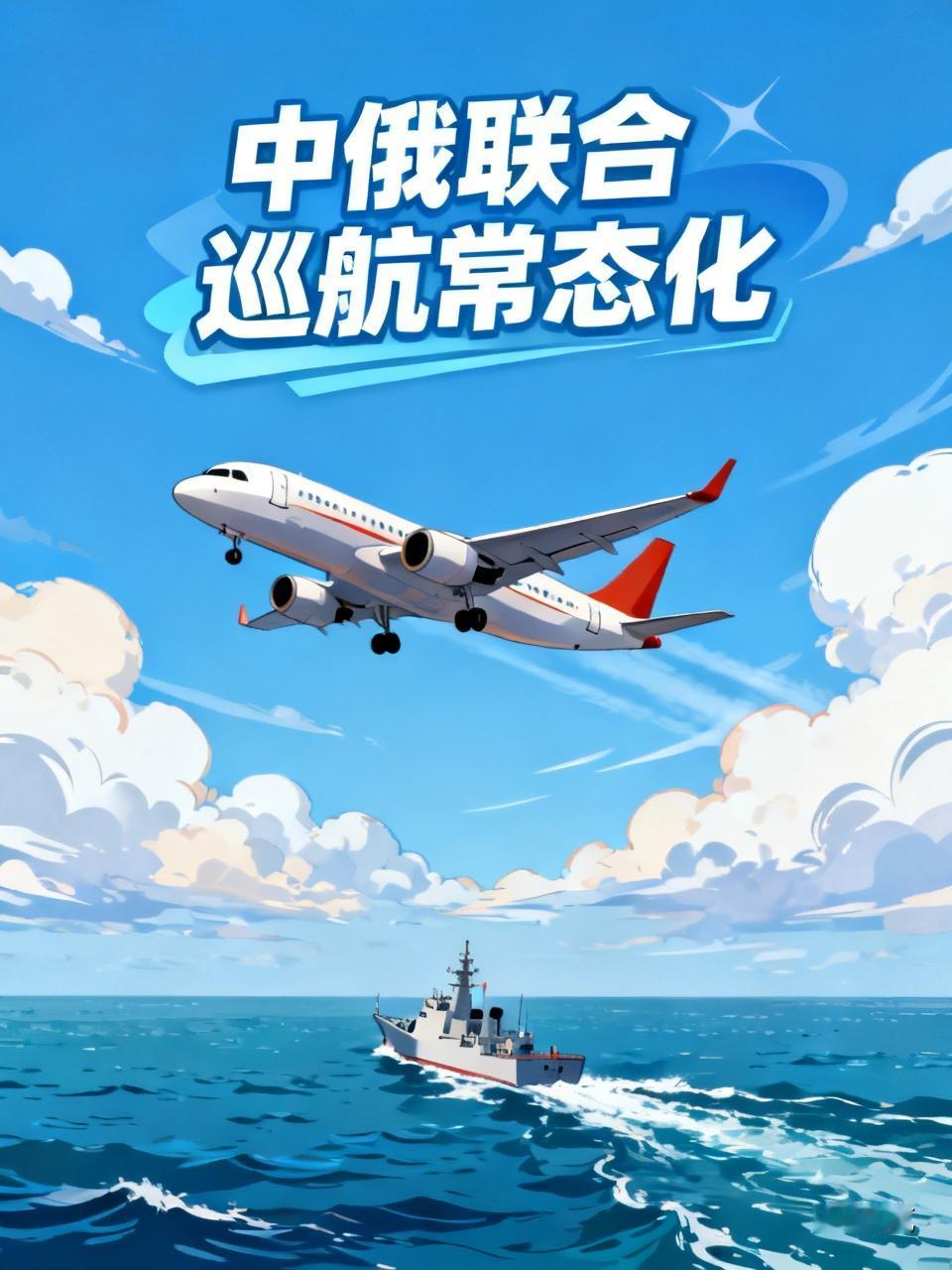 中俄联合巡航常态化是一件极为出色的事情。从战略层面考量，它能够增强双方的军事互信