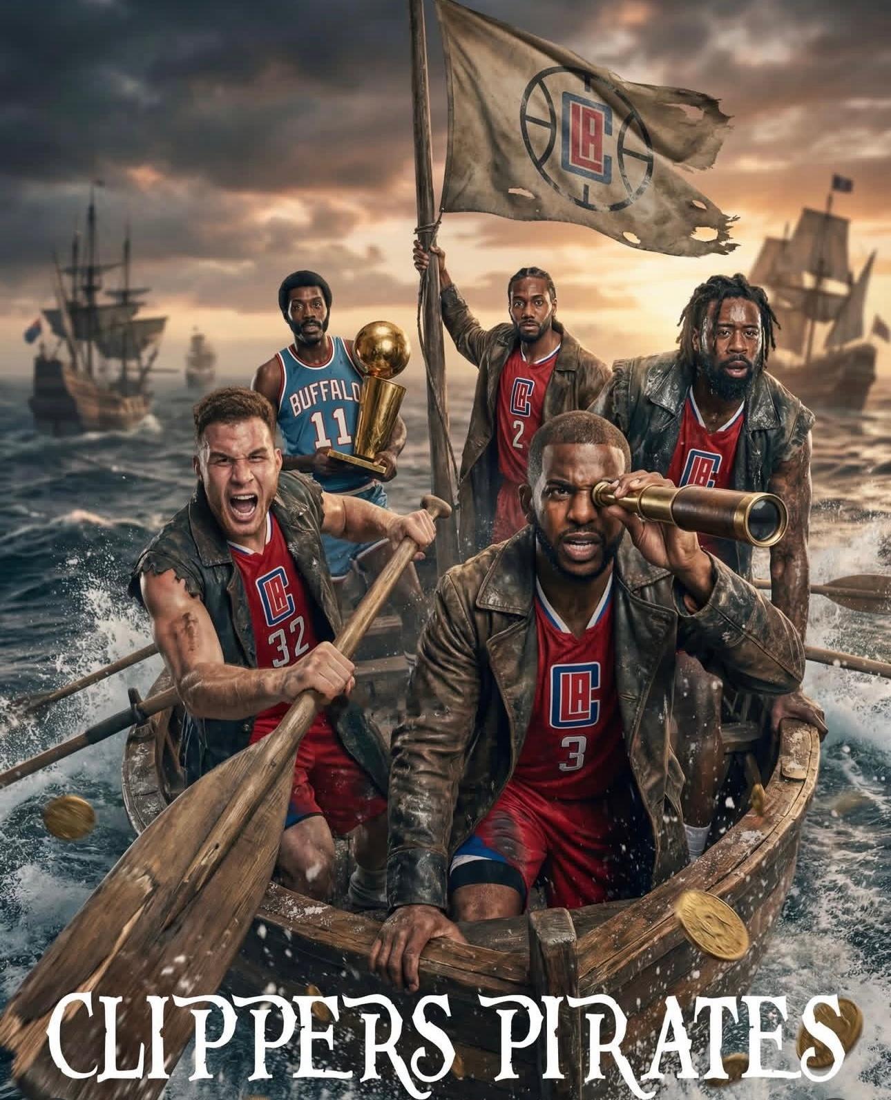 篮天下 NBA版《加勒比海盗》，谁的船会先沉？Images via playof