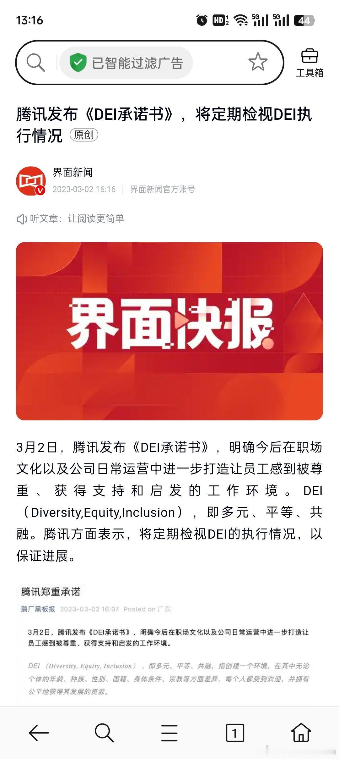 翻译翻译，什么叫DEI承诺书 