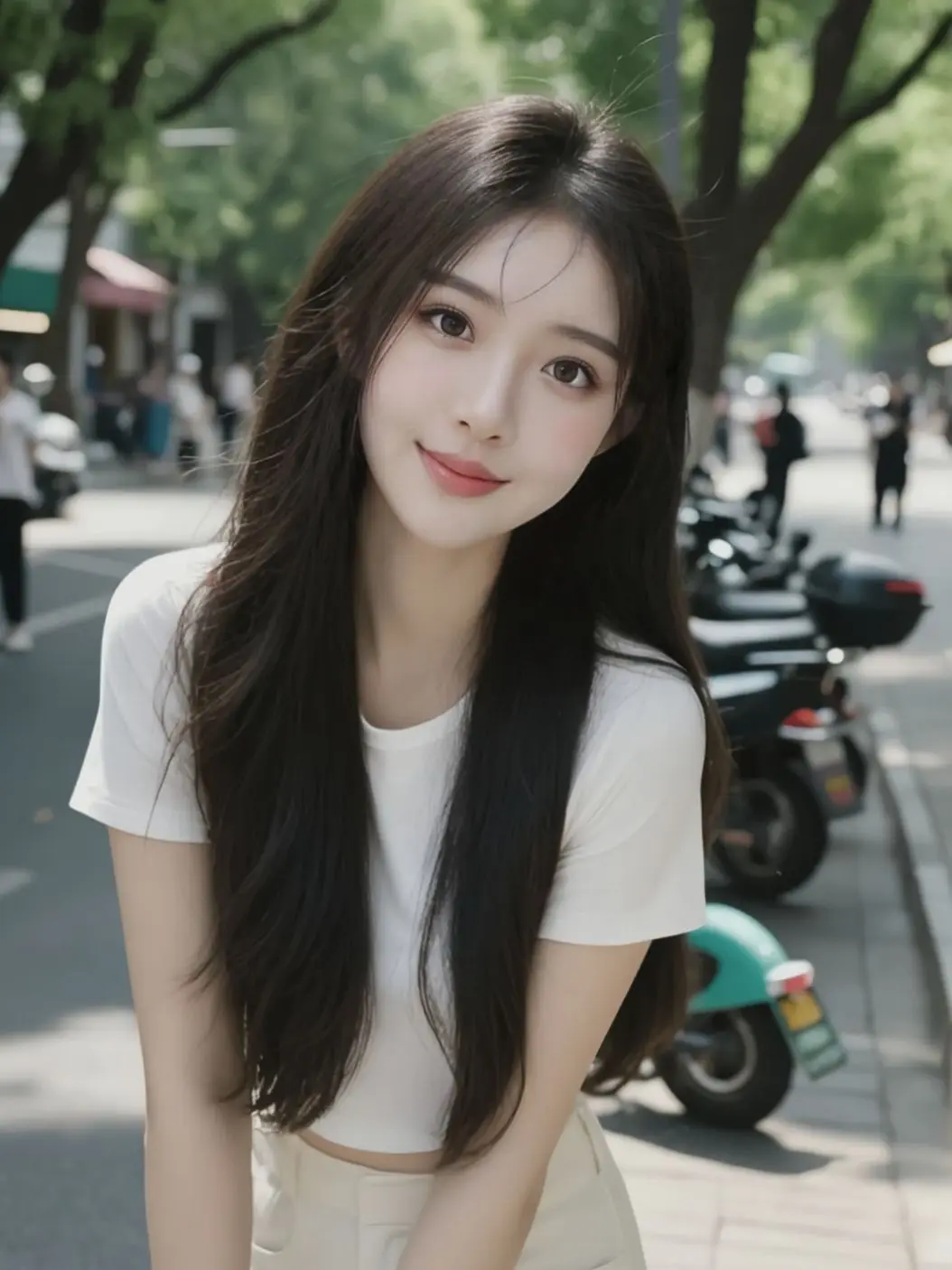 AI街景生活照 ai创作 原来ai写真可以这么美  谁拍谁好看 美出高级感