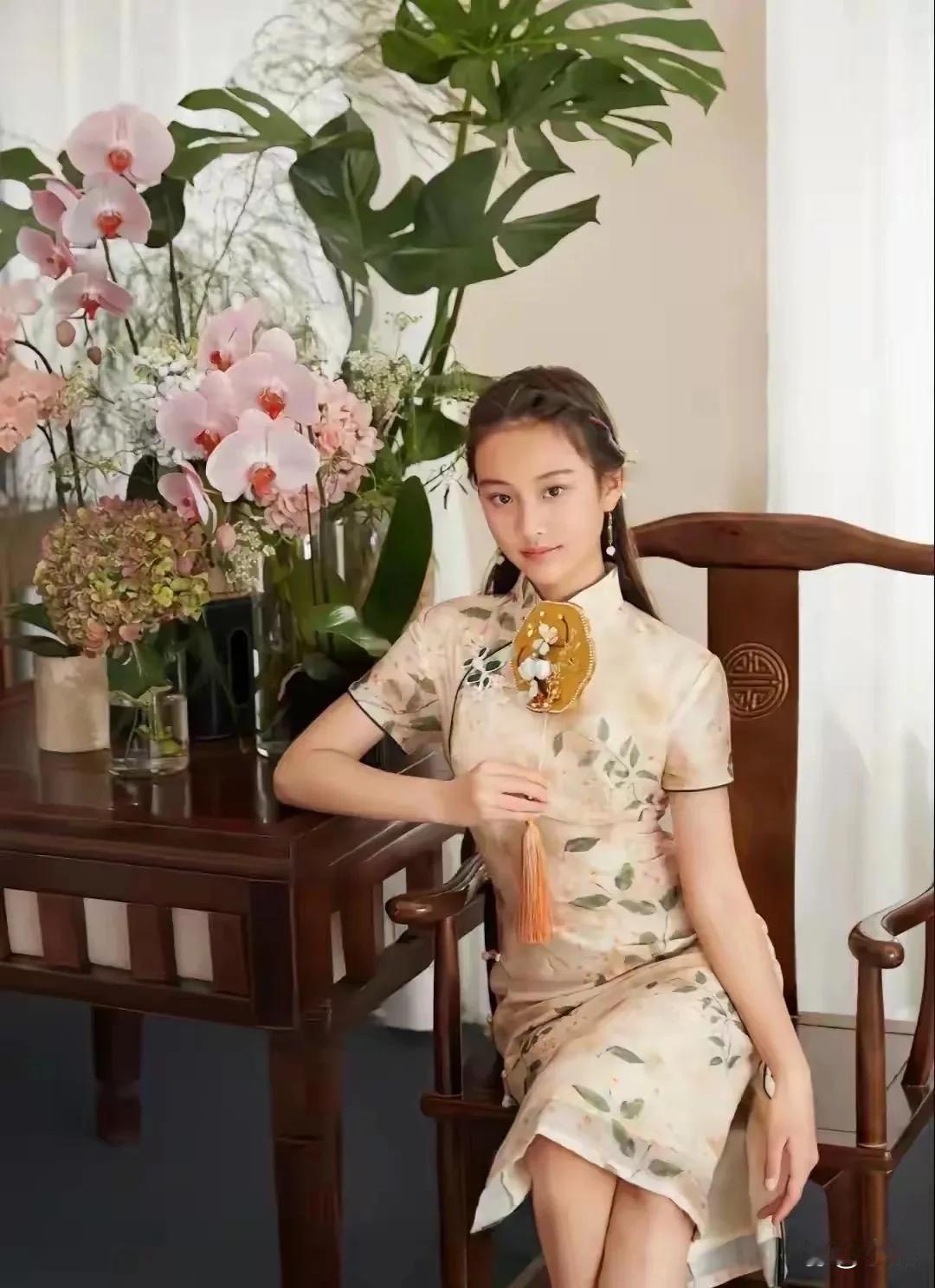 甜馨越来越美了…好好看啊 