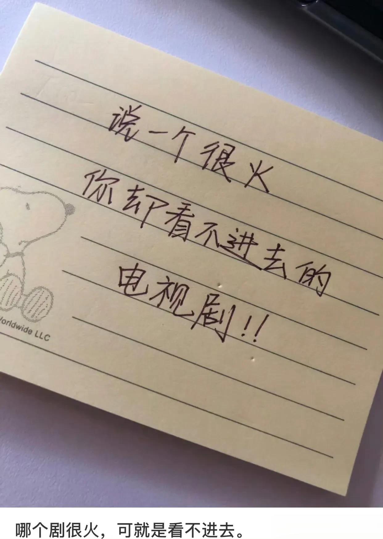 说一个很火但你看不进去的剧？

我是看1988，看了前几集，太日常了，一直看看不