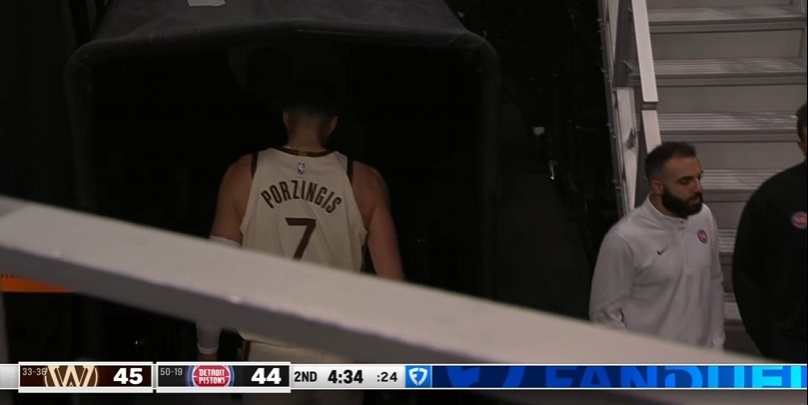 波尔津吉斯又又又又又伤了？勇士vs活塞