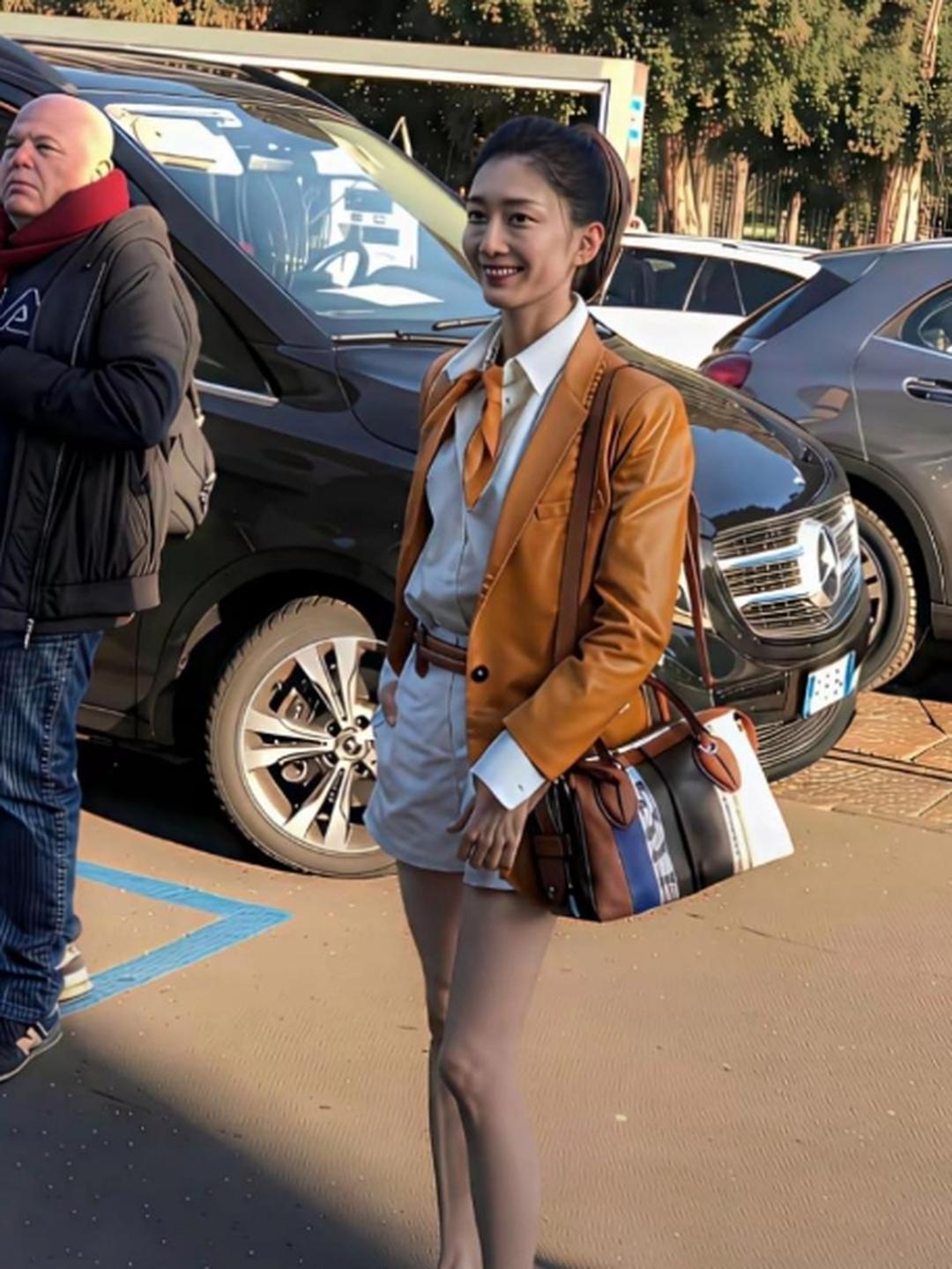 江疏影变样了，快认不出来了。 