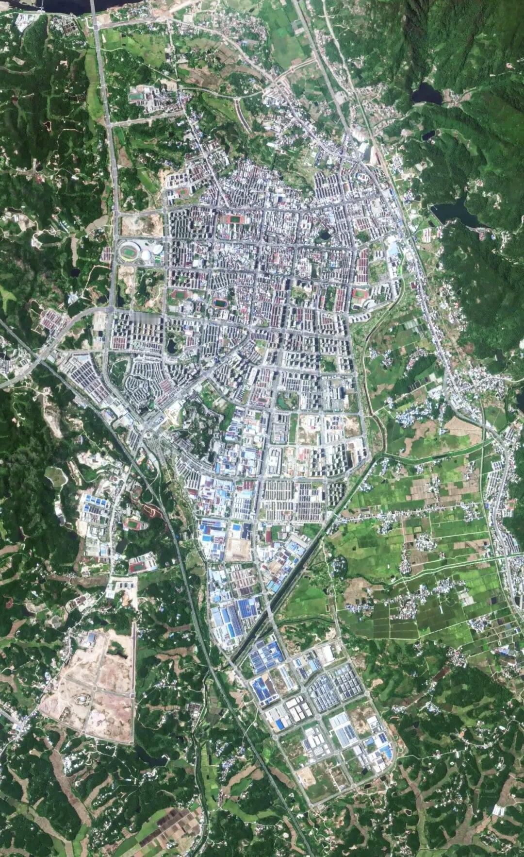 猜一猜这是什么地方卫星图？