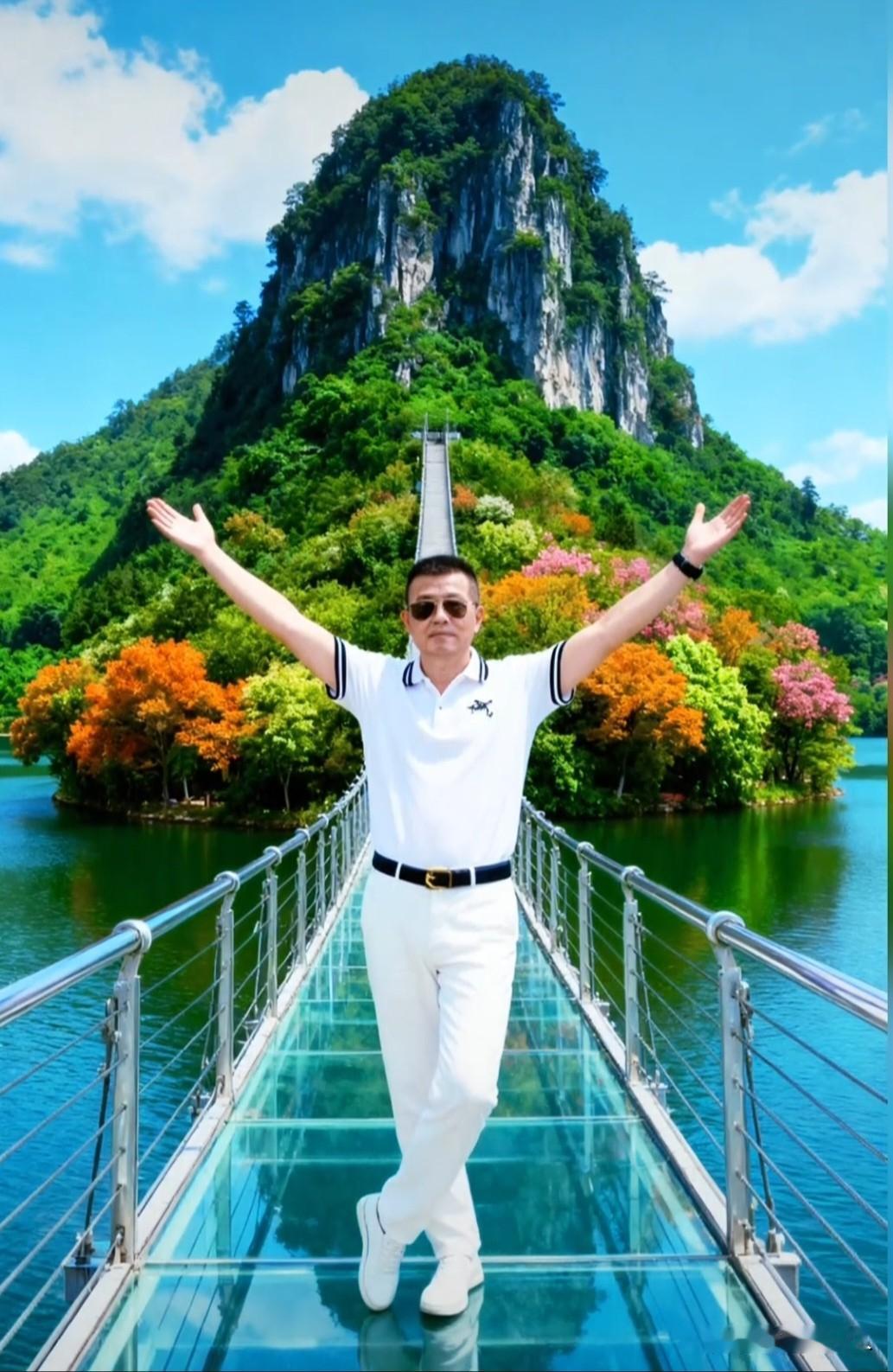 拥抱自然，感受生活的美好！🌿🌊💙